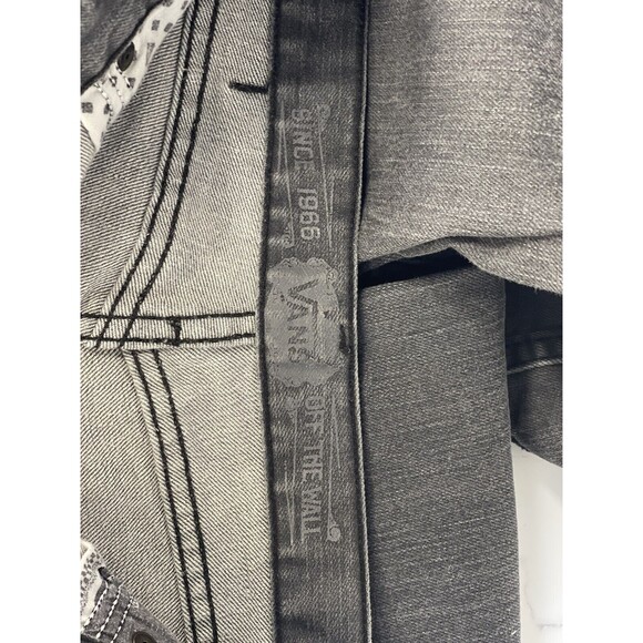 Vans Kids Jeans Grey/Black Size 16 - Picture 6 of 9